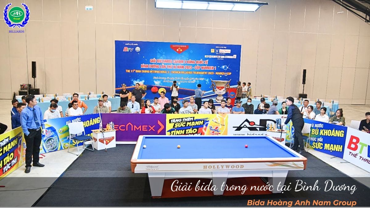 Giải bida trong nước tại Bình Dương