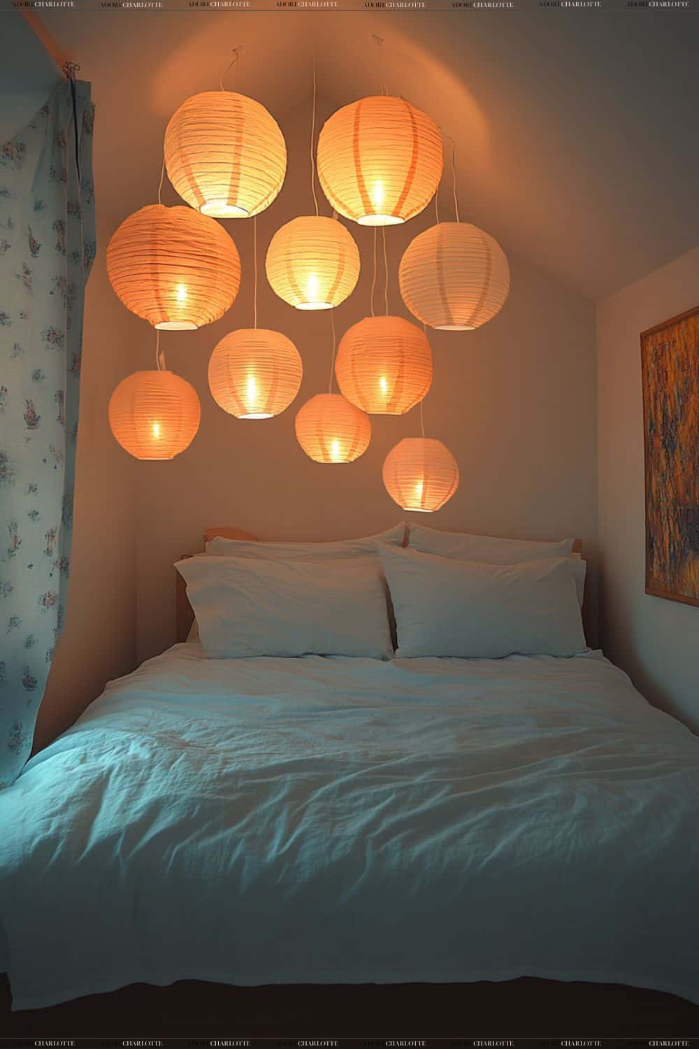 paper lantens Wall Lighting Ideas