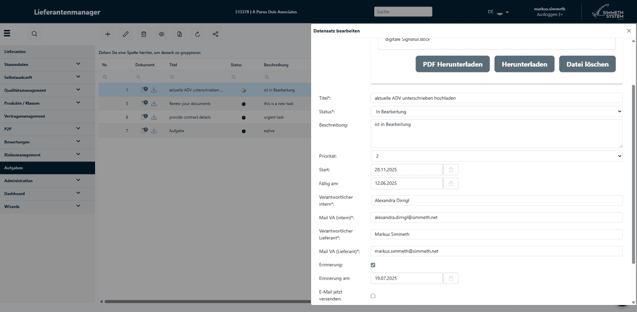 Task management