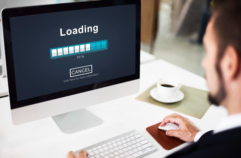 problème site internet lent