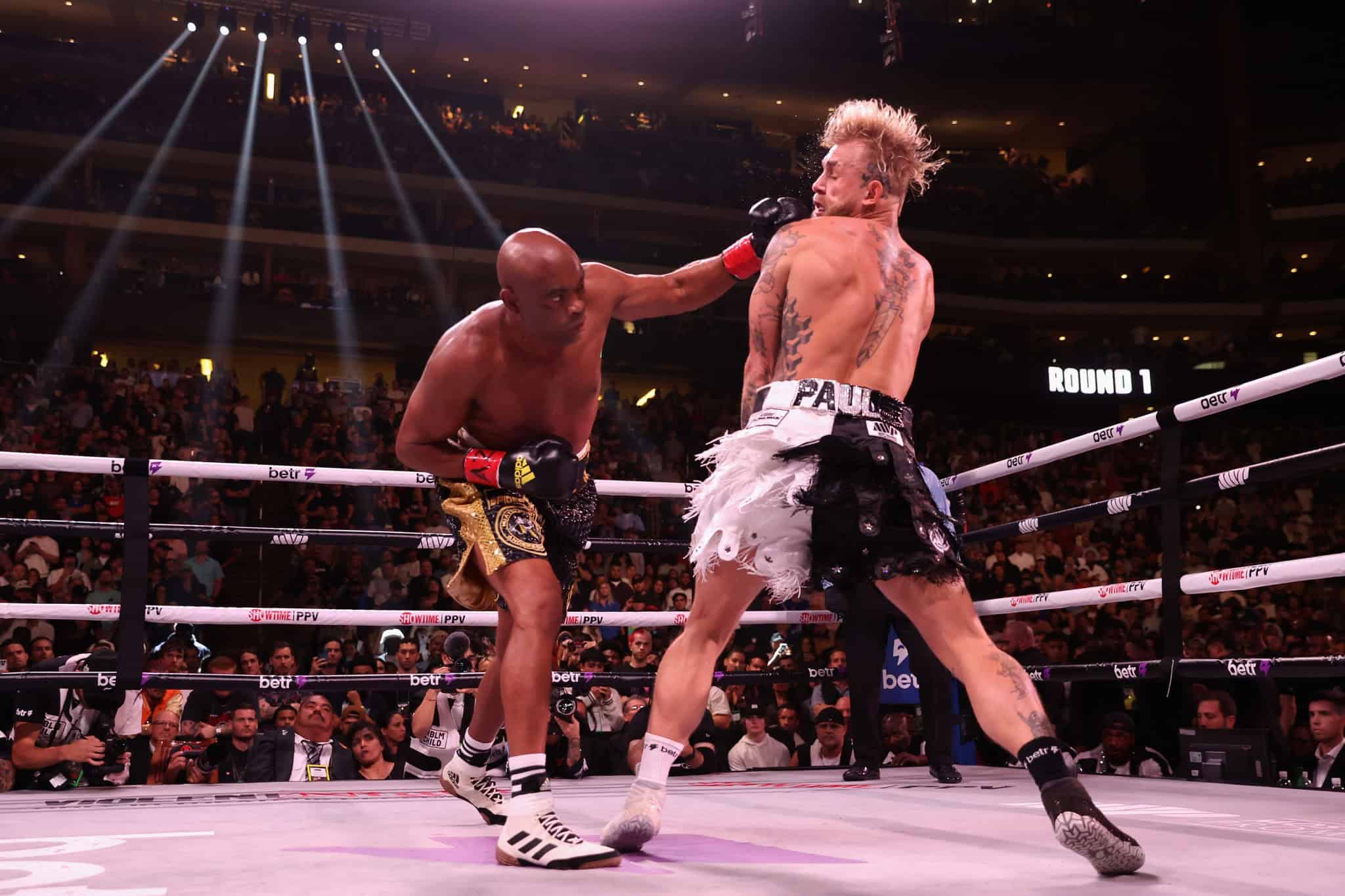 Jake Paul MMA PFL - Anderson Silva Boxing Match