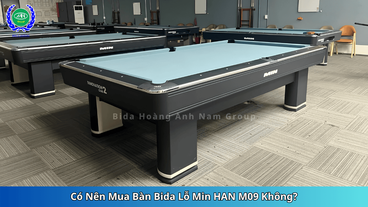 Có Nên Mua Bàn Bida Lỗ Min HAN M09 Không | Bida Hoàng Anh Nam Group