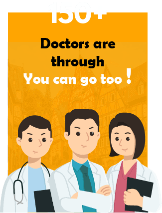 Card1 150+ doctors are through