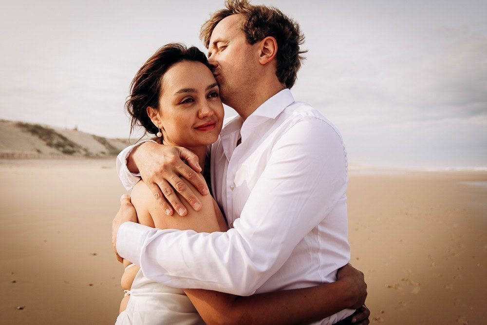 Seance couple au Cap Ferret