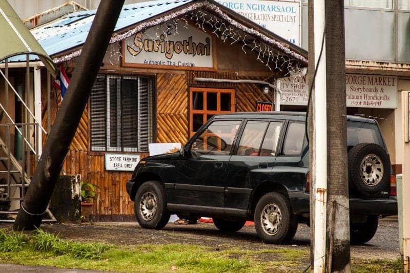 tajska restauracja na Palau