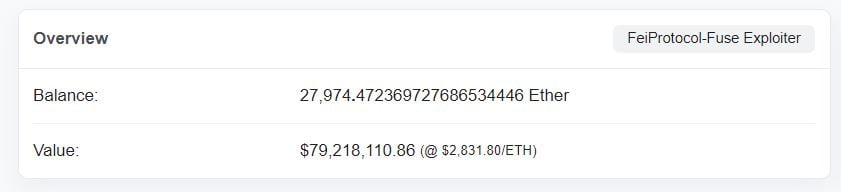 Fei Protocol and Saddle Finance come to be the most recent victims of DeFi hacks 2 1651315760 552 Fei Protocol and Saddle Finance become the latest victims of