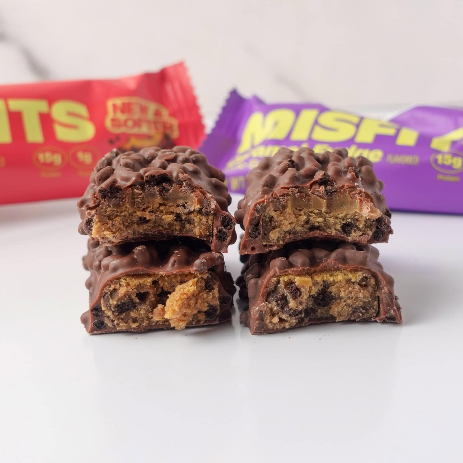 Misfits vegan protein bars