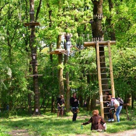 traseu Extreme Park Cernica Locuri de Petreceri in Aer Liber pentru Copii Bucuresti