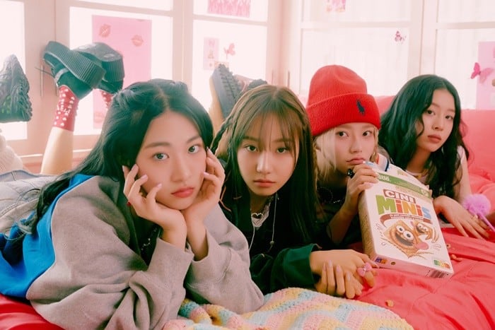 K-pop girl group Fifty Fifty is seen in this photo provided by its agency, Attrakt. (PHOTO NOT FOR SALE) (Yonhap)