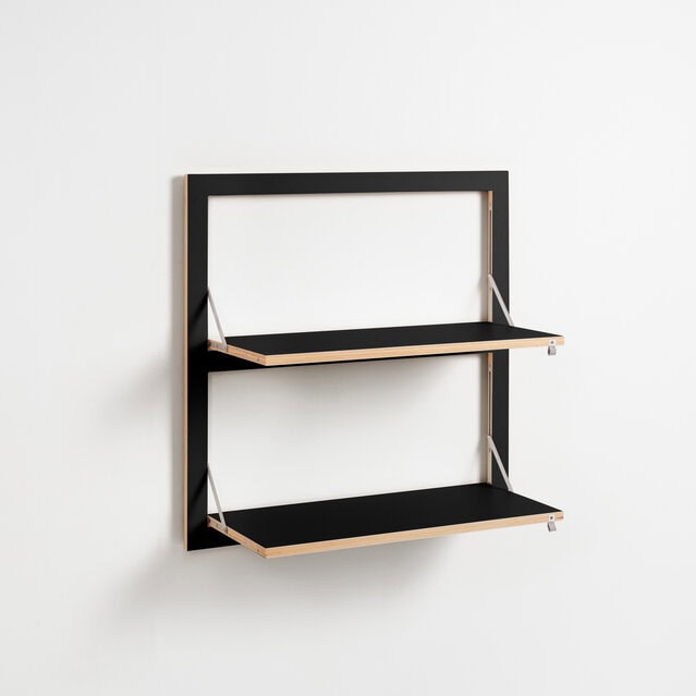 Fläpps Box Sekretär-in 80x50x20 | Klappbarer Wandschreibtisch mit viel Stauraum