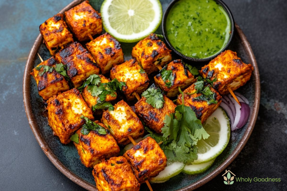 Vegan Paneer Tikka