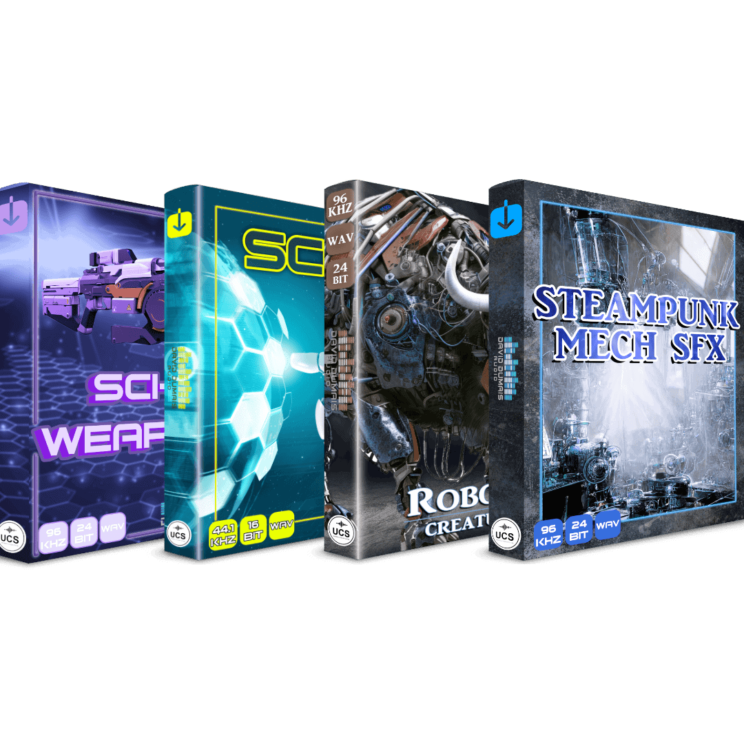 Sci-Fi Bundle v1 - No BG - 1080x1080 Sci-Fi SFX Bundle