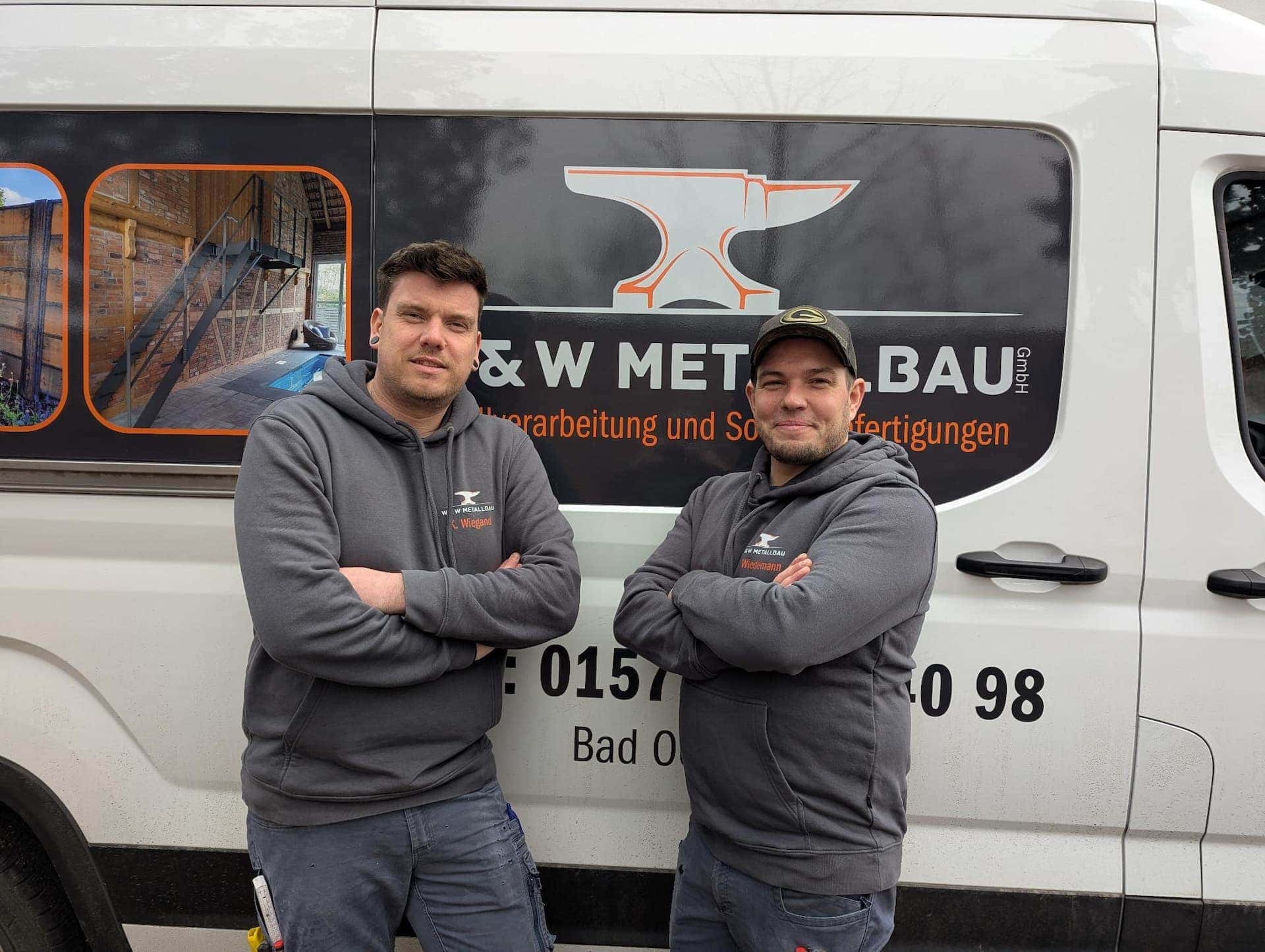 Kevin Wiegand und Jan Wiedemann