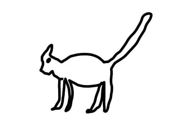 Katze zeichnen