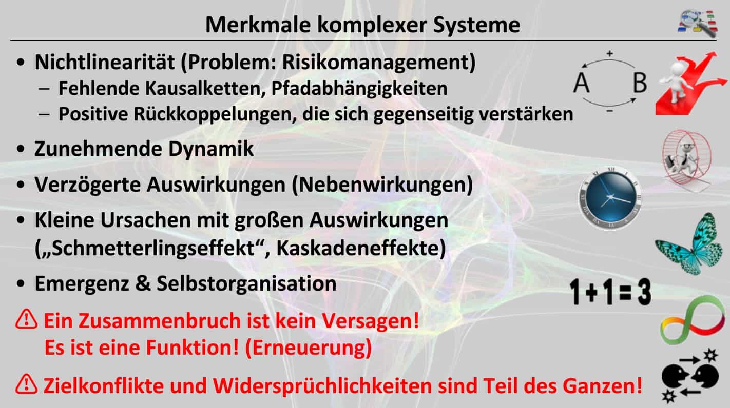 Kennzeichen komplexer Systeme Kennzeichen komplexer Systeme