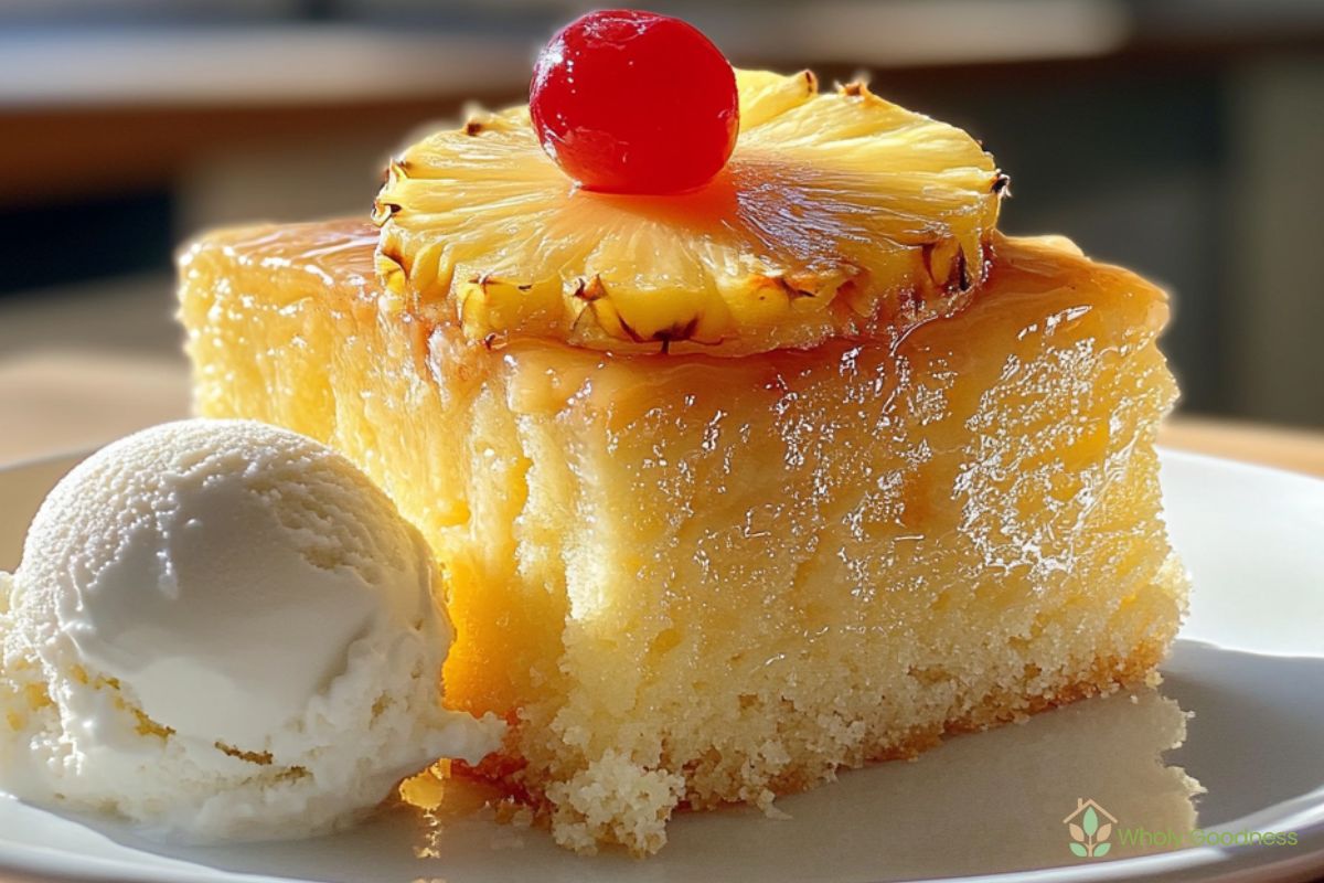 Vegan Pineapple Upside-Down Cake Recipe