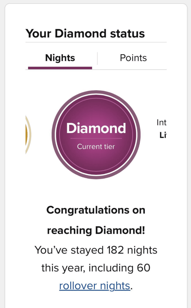 What Does Hilton Diamond Status Get You? 1 Hilton Diamond Status