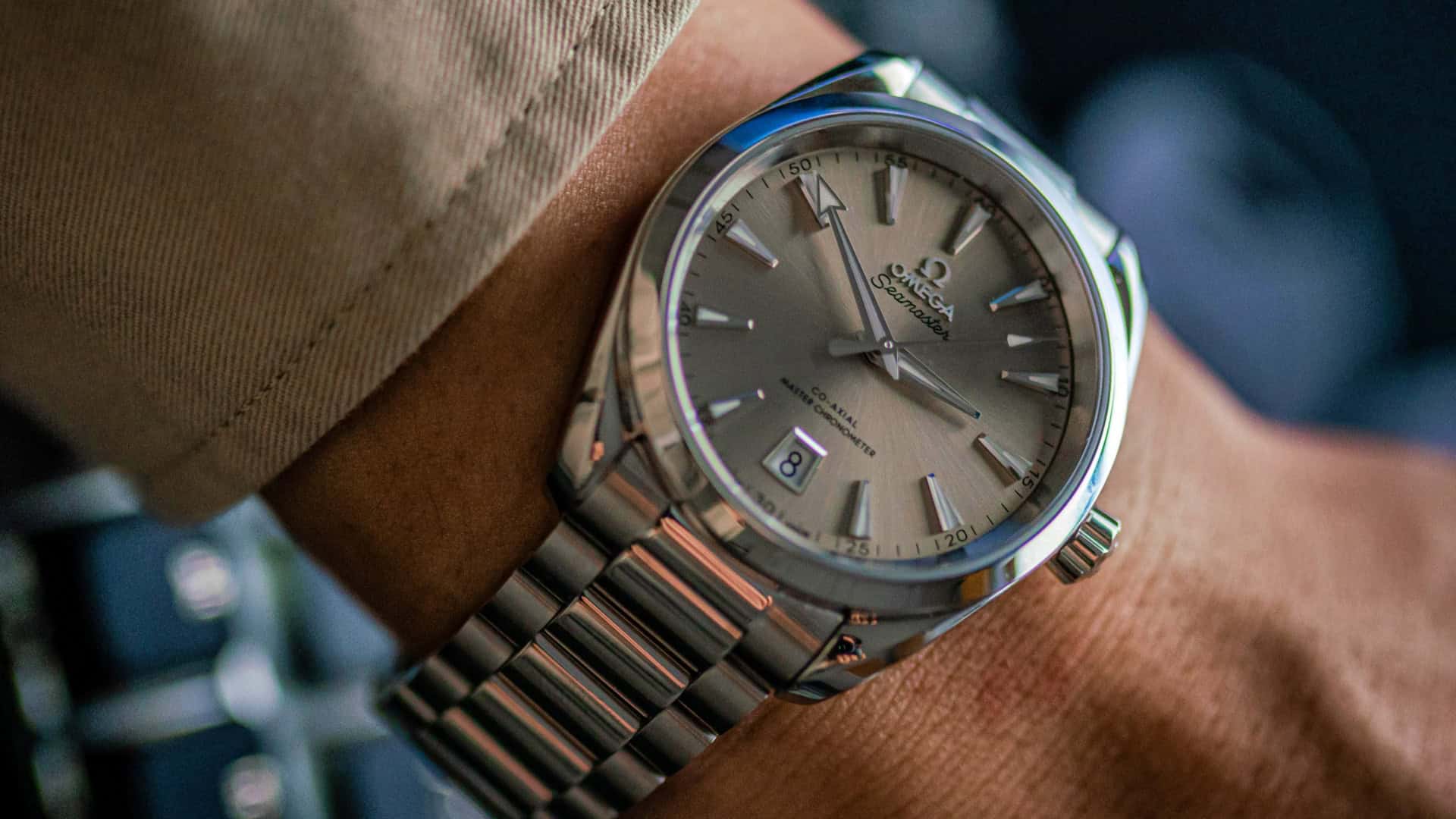 OMEGAโs Sandstone Aqua Terra Offers Quite A Bit Of Bang For Your Watchmaking Buck