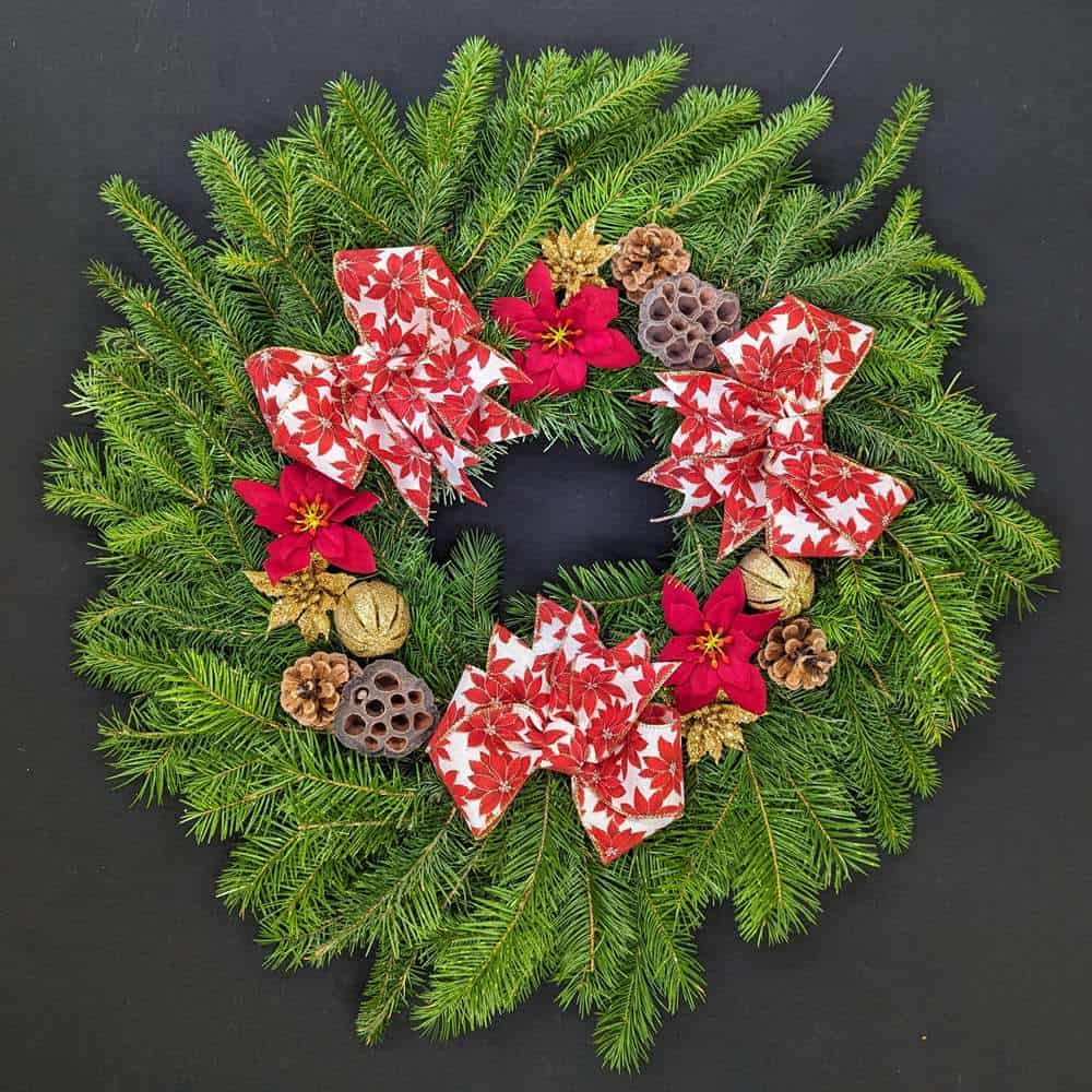 Christmas Pine Wreath Christmas Pine Wreath in Aberdeen, Scotland