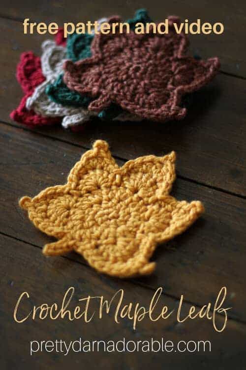 crochet leaf pattern