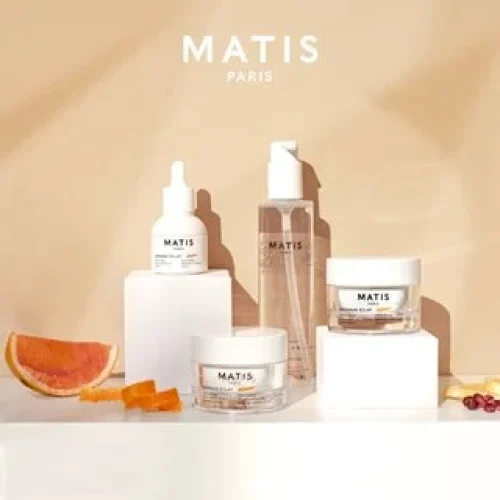 Matis cosmetica merk met luxe huidverzorgingsproducten.