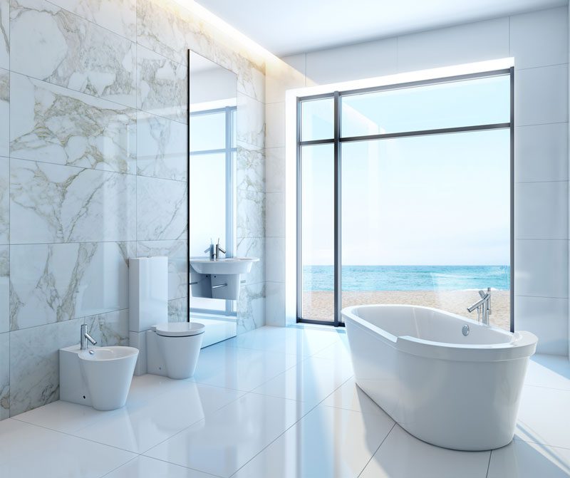 Natursteine im Bauwesen – welche gibt es? Wofür werden sie verwendet? Marmorbad