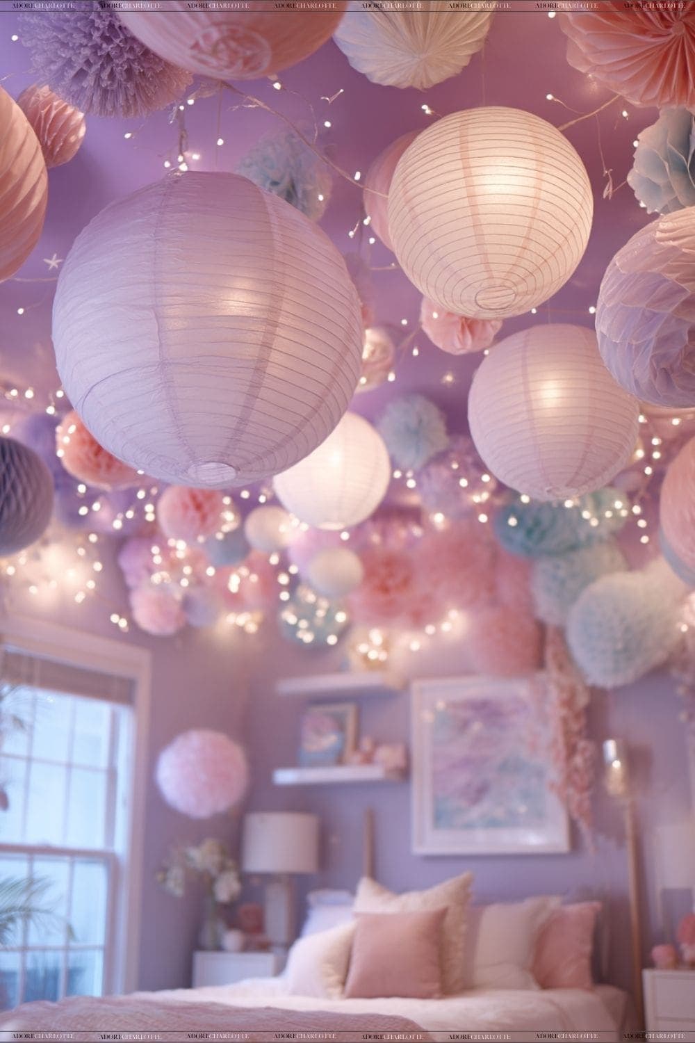 Ethereal Paper Lantern Paradise