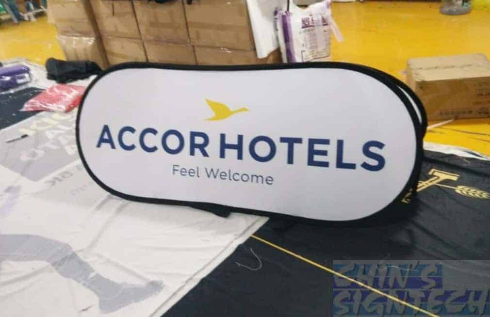 Accord Hotels Pop Out A Frame Banner