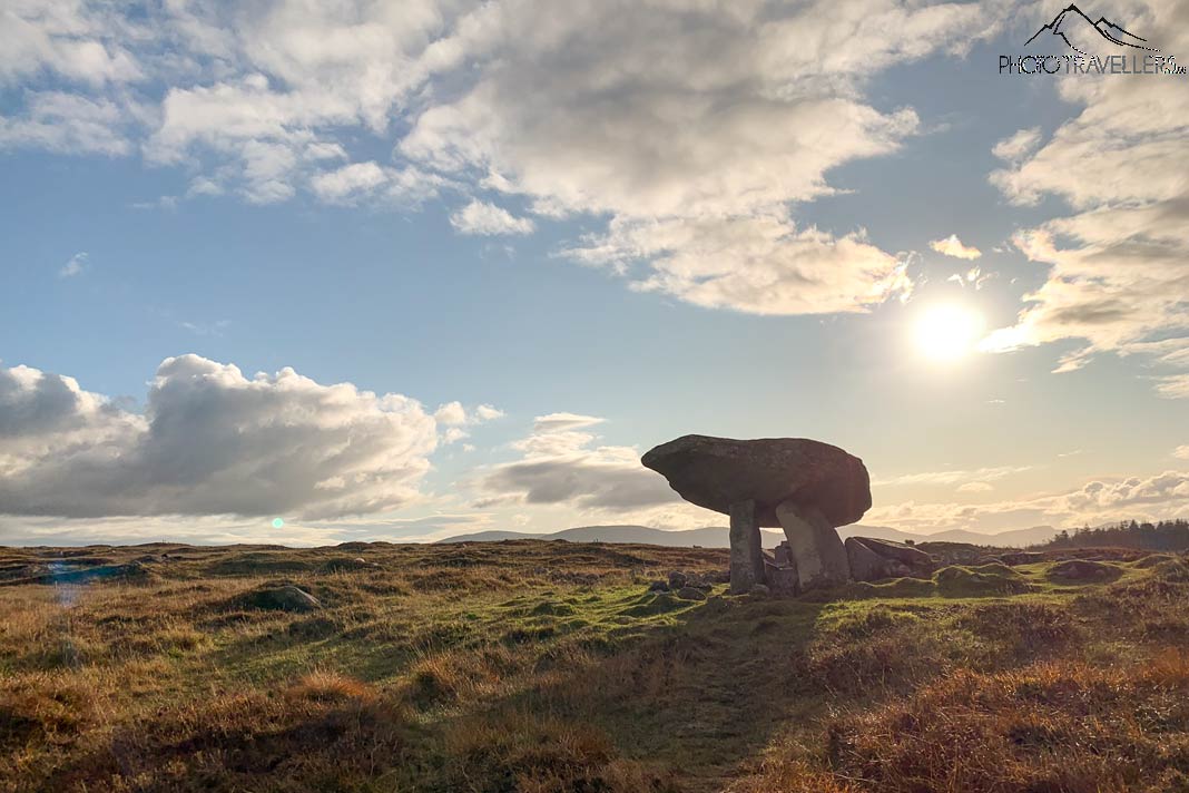 Der Kilclooney Dolmen bei Kilclooney