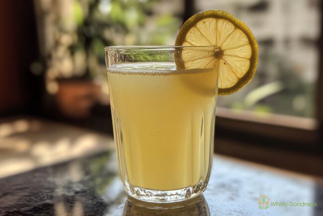 Our Nimbu Pani Recipe | Shikanji Recipe - Wholy Goodness