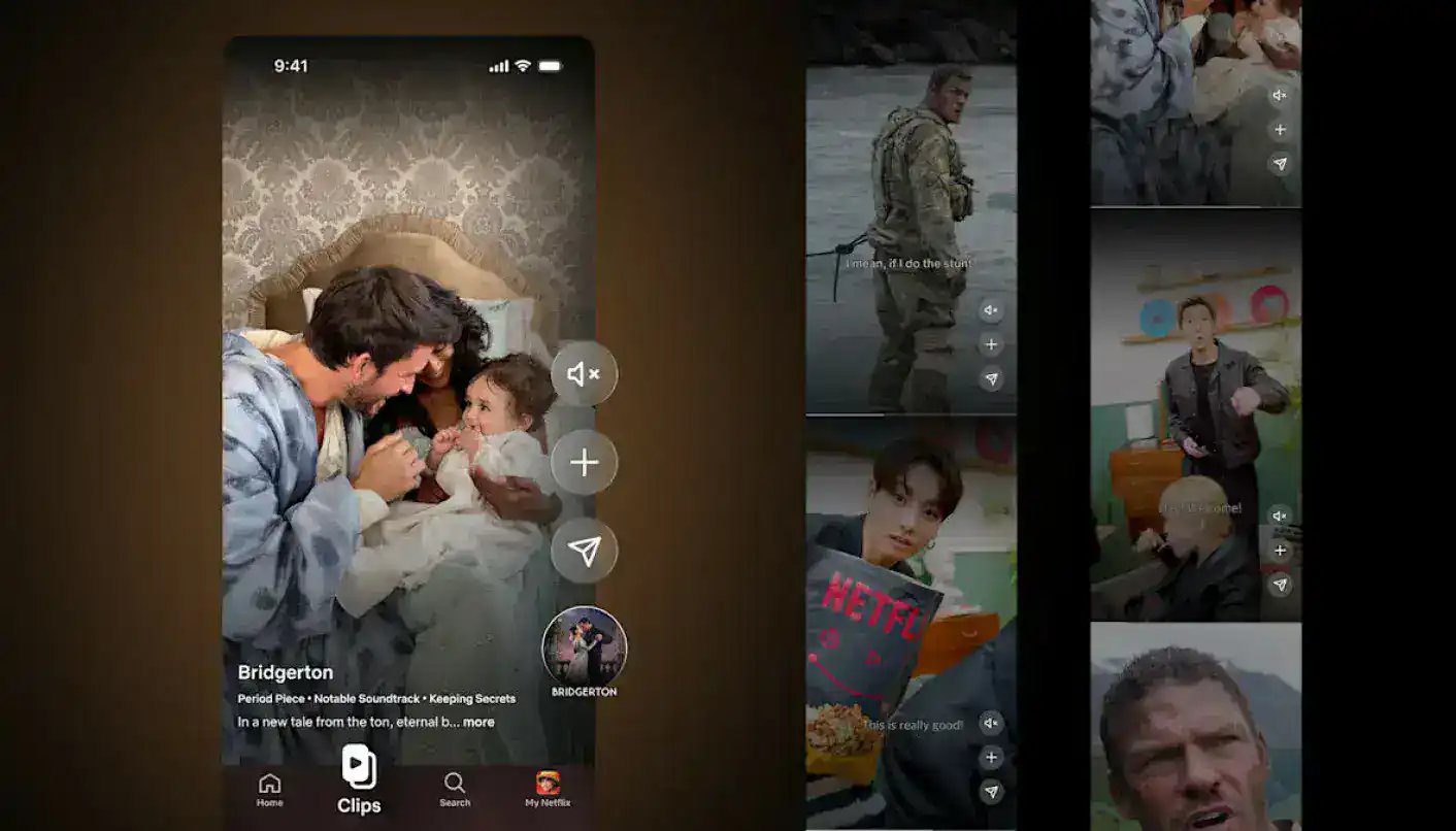 Netflix Korea Clips short-video