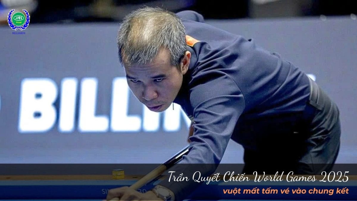 Trần Quyết Chiến World Games 2025 vuột mất tấm vé vào chung kết