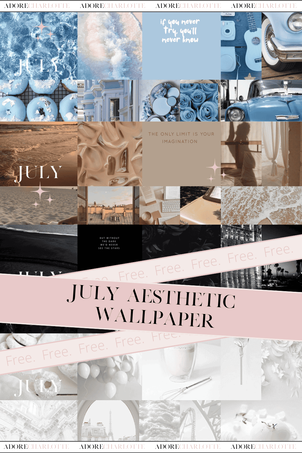 Free Aesthetic Wallpaper July Pinterest