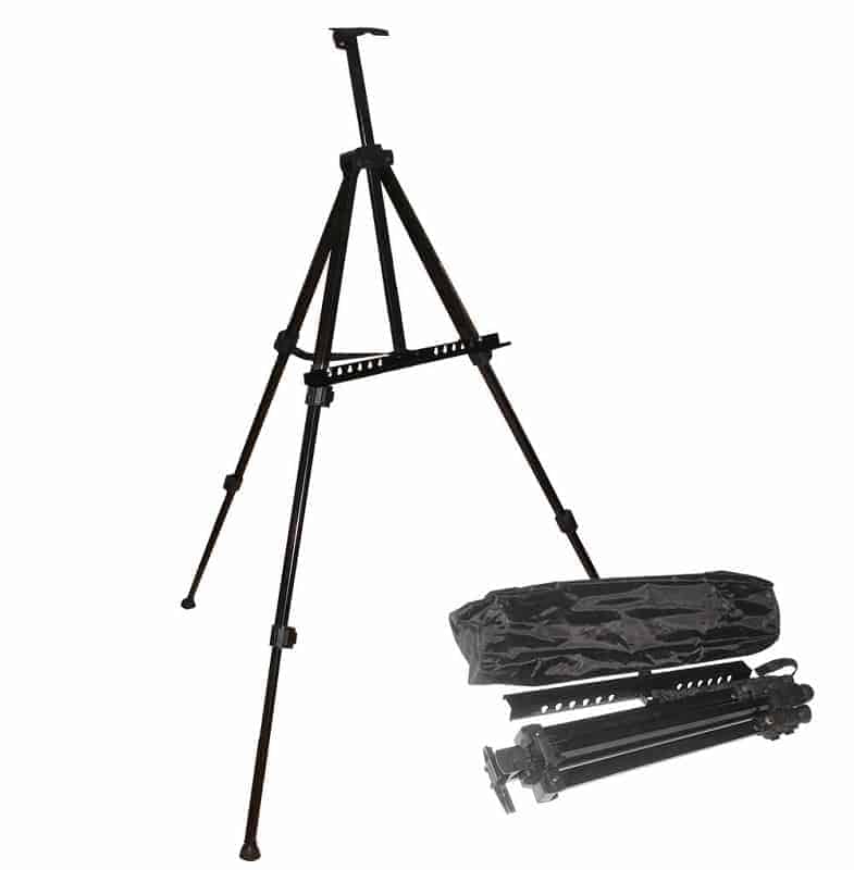 Tripod Easel Stand for foam board with carry bag Tripod Easel Stand for foam board with carry bag