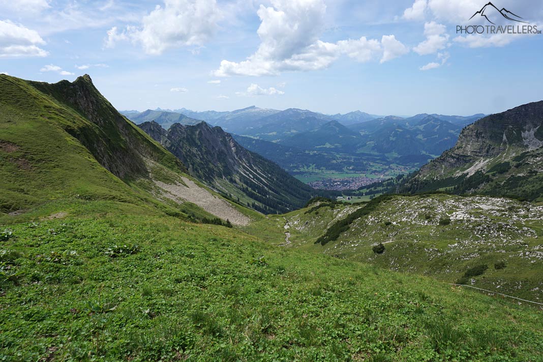 Blick auf Oberstdorf