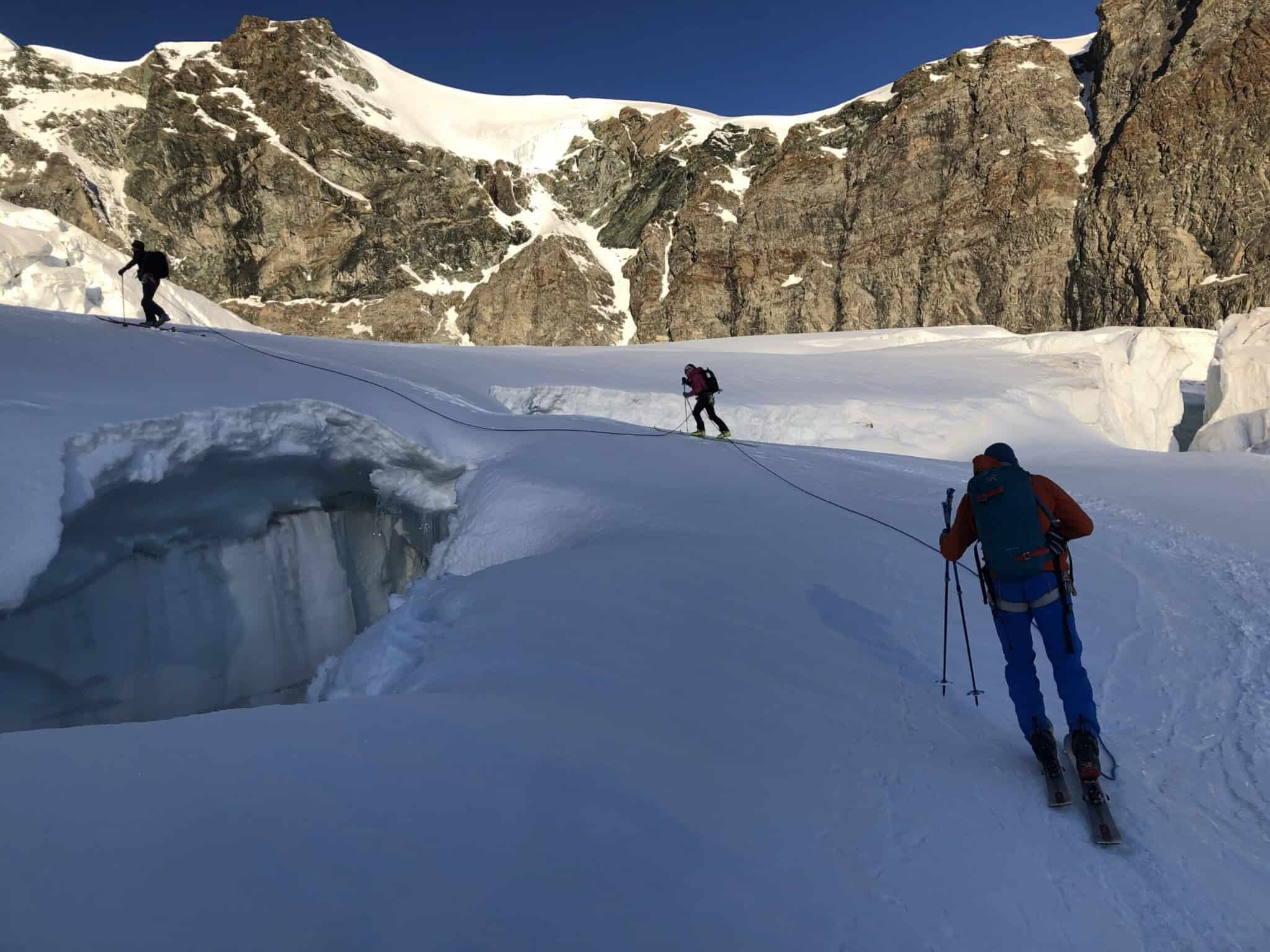 Skitouren durch spektakuläre Gletscher