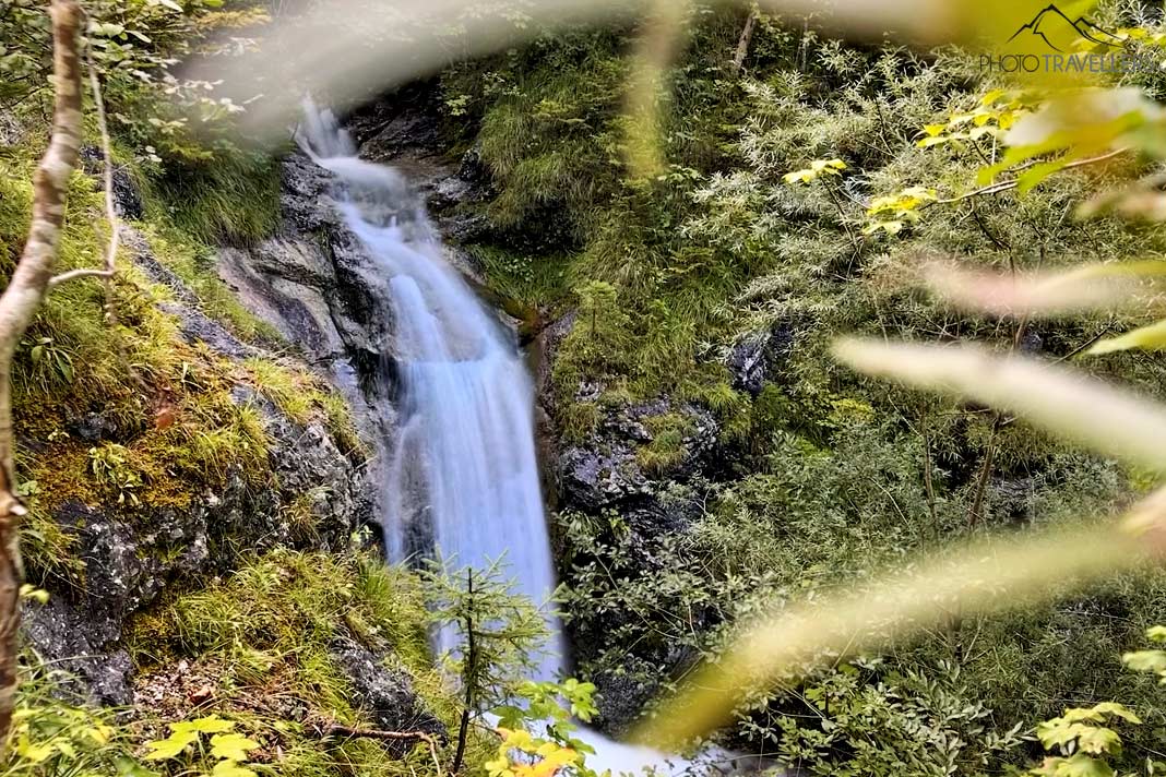 Ein Wasserfall des Trockenbachs
