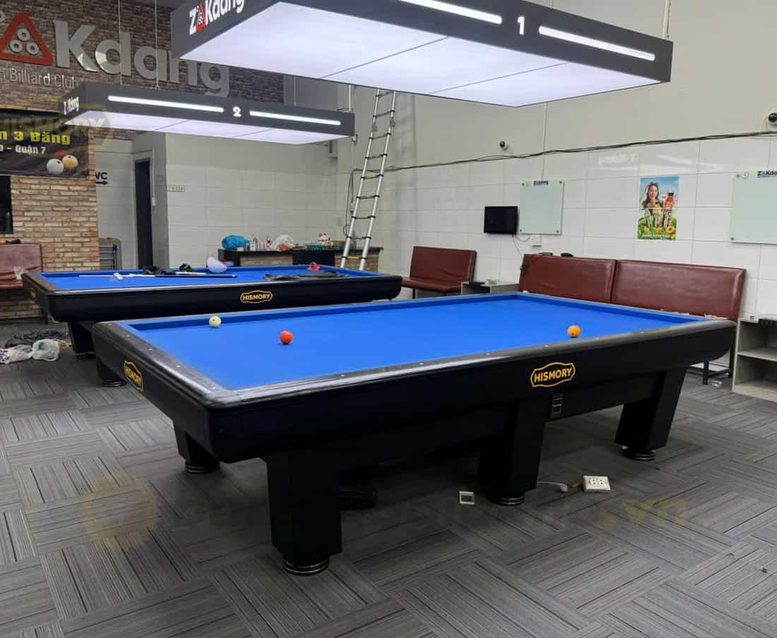 Bàn bida là gì? Phân loại bàn bida phổ biến hiện nay và giá tham khảo mới nhất 6 Bàn bida 3C Hismory nhập hàn