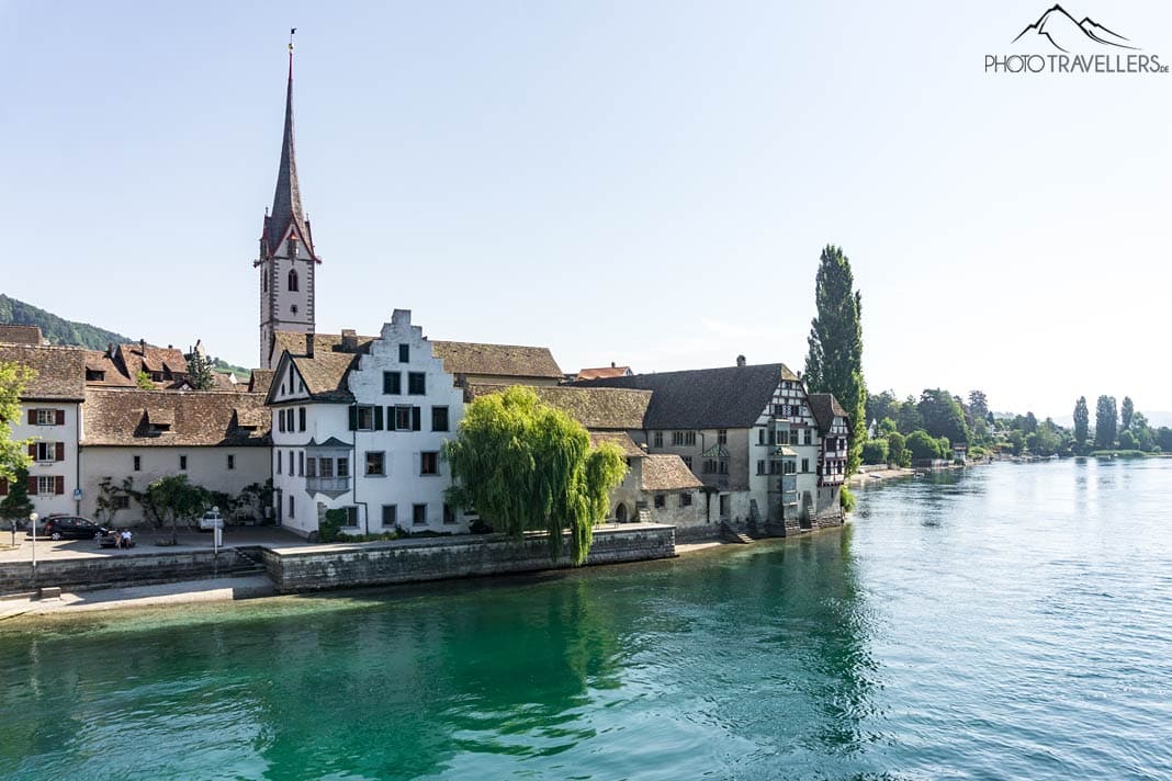 Der Blick auf Stein am Rhein