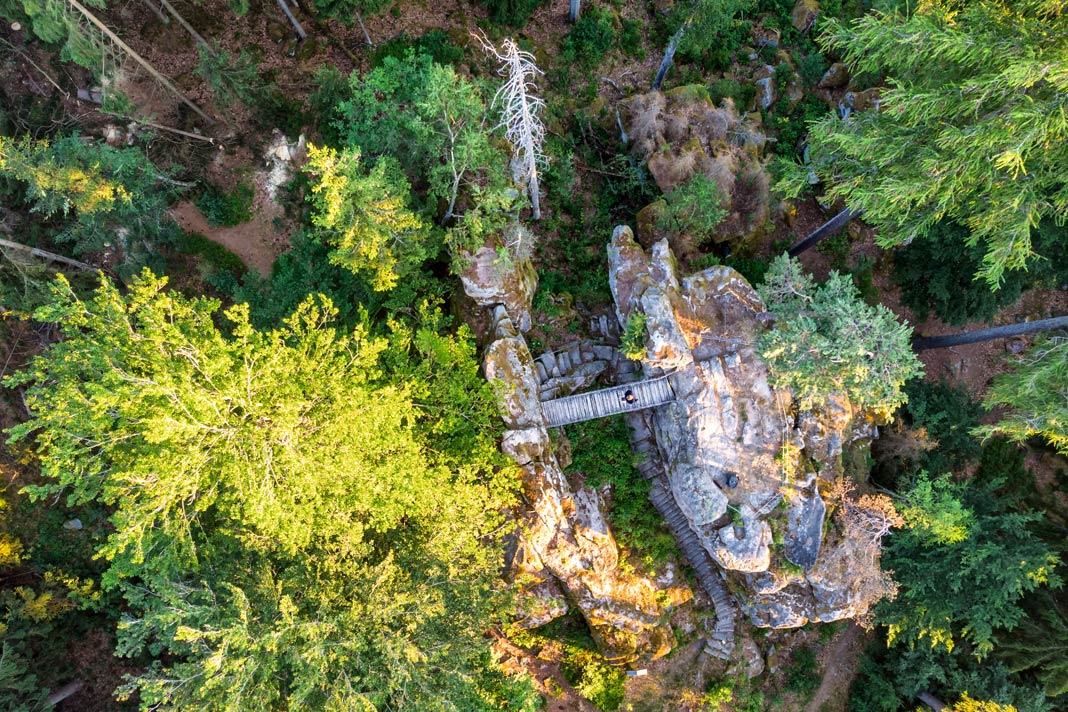 Wanderung zum Hackelstein - eine Top-Sehenswürdigkeit