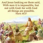 With God all things are Possible.