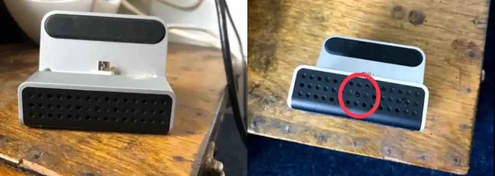 Non Apple Charging Dock With Camera - London Bug Sweeping Services