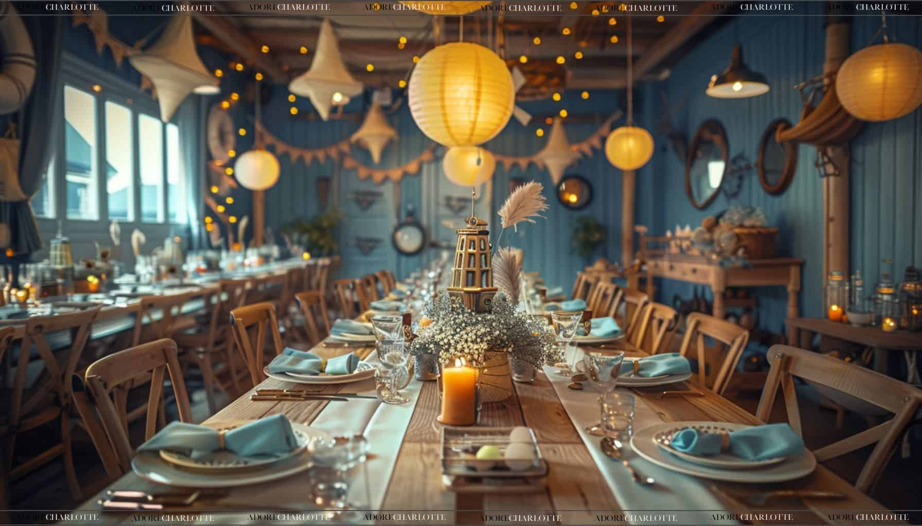 Nautical Themed Birthday Party.