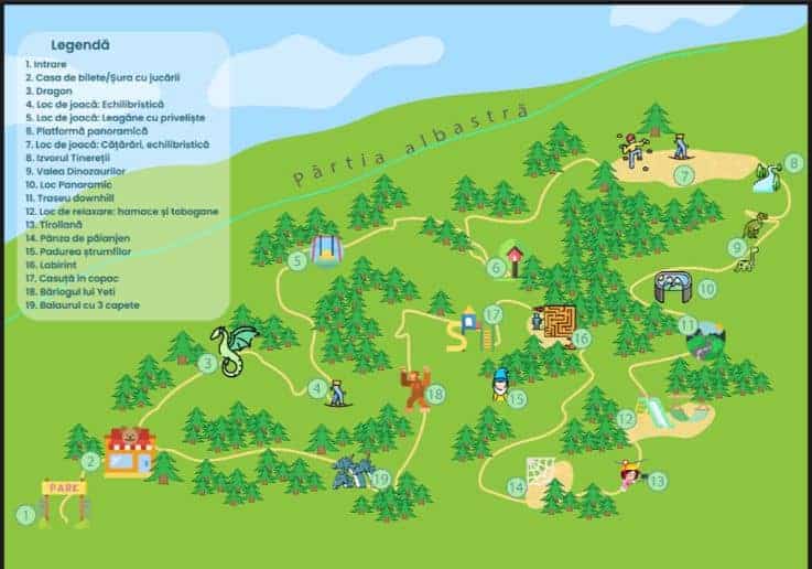 harta Muntele Basmelor