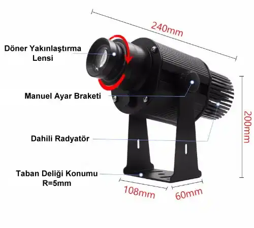 Logo Yansıt LYD-i50W Gobo Yansıtıcı Kiralık 26 02logo yansit 20w 1
