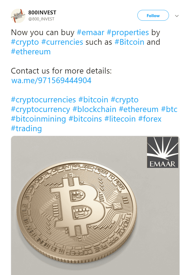 The Biggest Property Developer in Dubai Now Accepts Crypto 20 emar