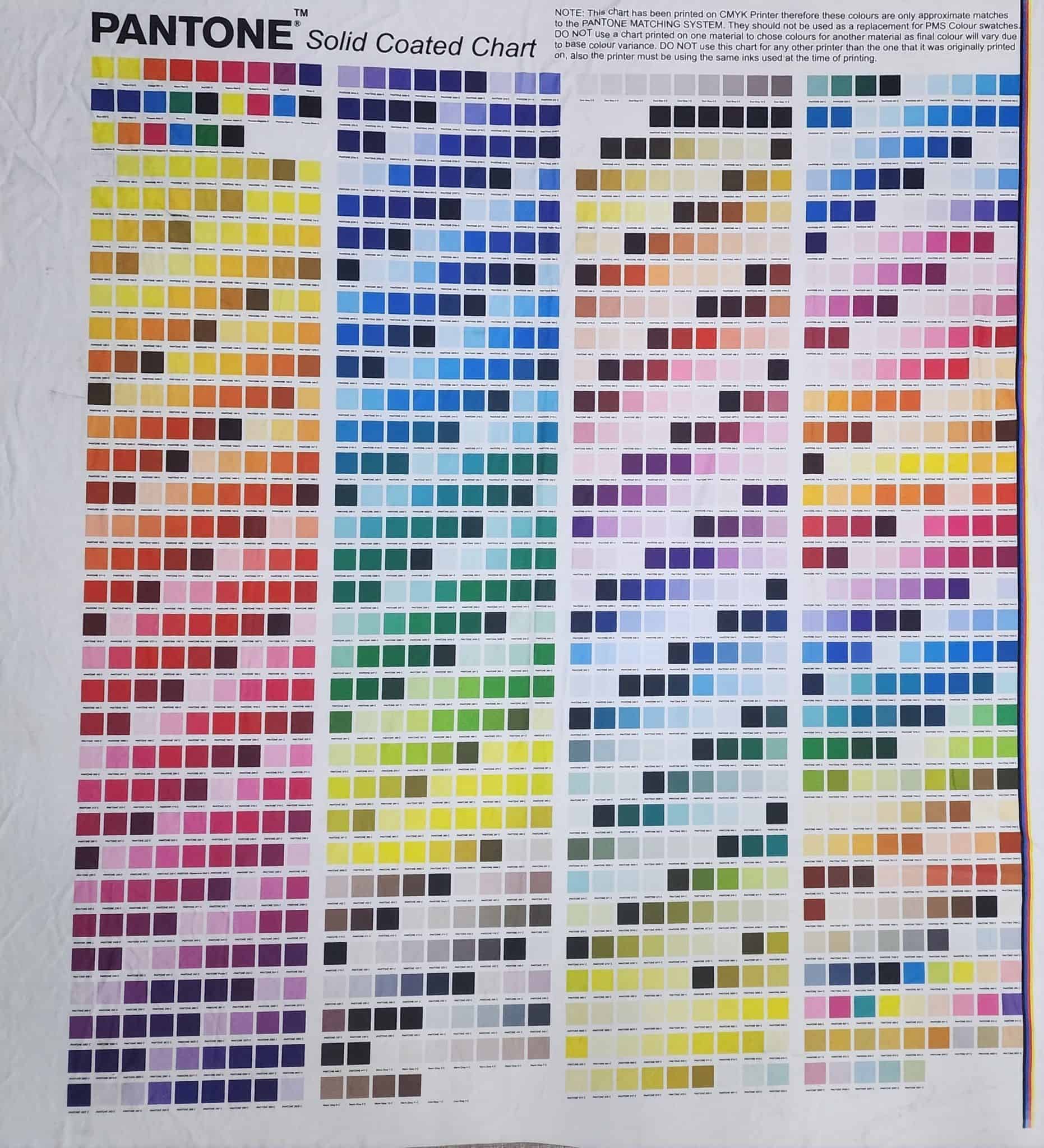 Pantone colour on Fabric for table cloth Pantone colour on Fabric for table cloth