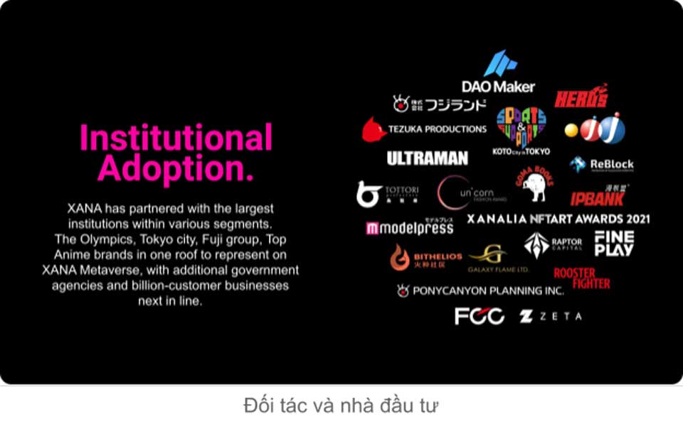 Xana Partner and Investors Xana Partner and Investors