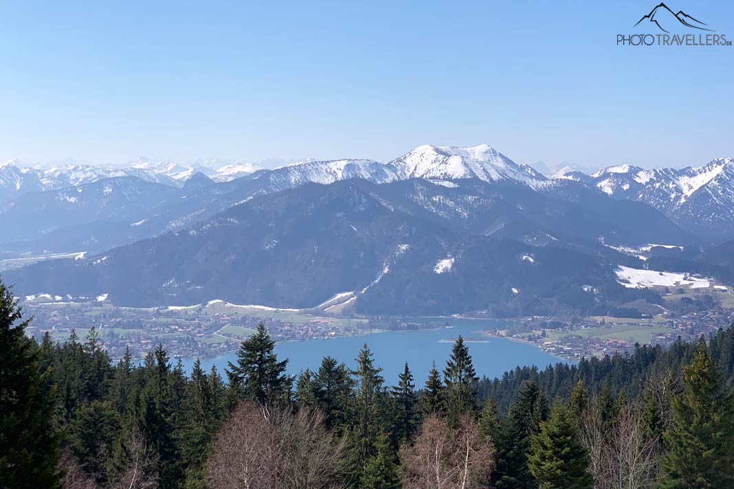 Blick auf den Tegernsee