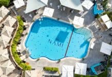 NAMI Beach Club: Piscina cu Loc de Joacă în Inima Capitalei NAMI Beach Club Piscina cu Loc de Joaca Bucuresti vedere club